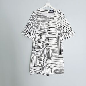 Erica Wilson Nantucket Dress White Blue